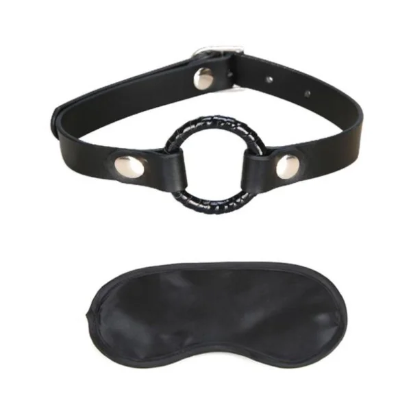 Lux Fetish Open Mouth Gag Black — image 7 of 11
