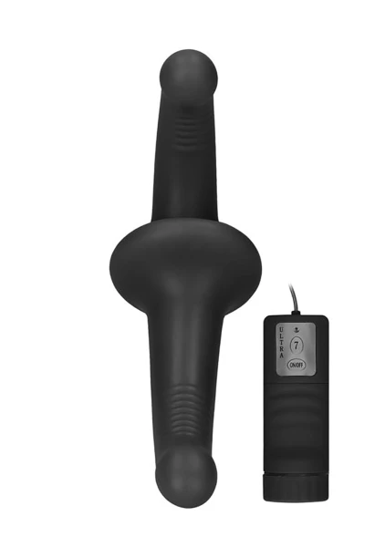 OUCH! Vibrating Silicone Strapless Strap-On