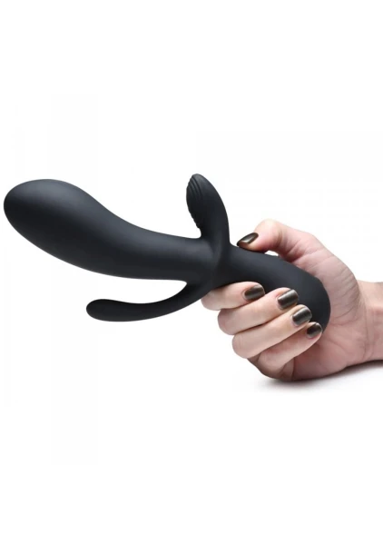 10X Triple Stim Silicone Vibrator — image 8 of 10
