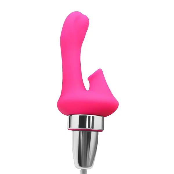 Pleaser Teaser Powerful Dual Vibrator & Clitoral Sucker