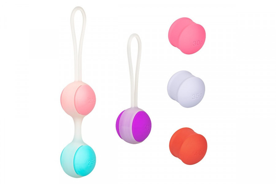 She-ology Interchangeable Weighted Kegel Set