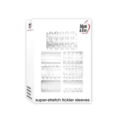 Adam and Eve Super Stretch Sleeves Clear