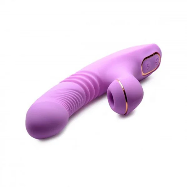Rechargeable Thrusting Suction Rabbit