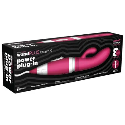 Bodywand WandPLUS Rabbit 8 Power Plug in Wand