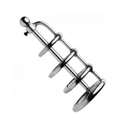 Gates of Hell Stainless Steel Adjustable Cum Through Sound Cage