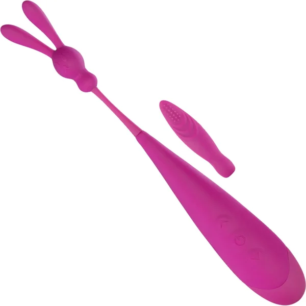 Blush Noje Quiver Pinpoint Vibrator with 2 Attachments
