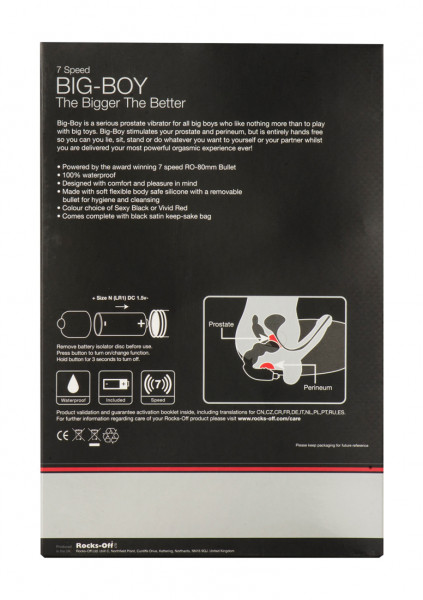 Big Boy - Black - Best Silicone Vibrator