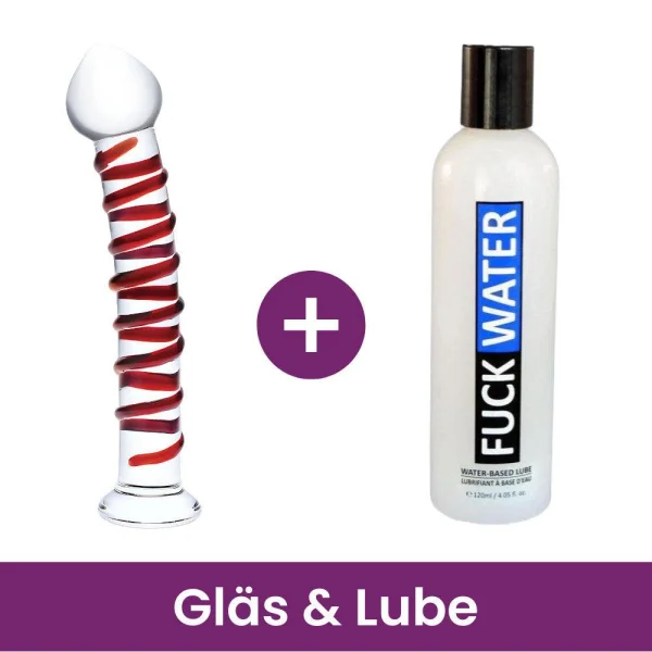 Gläs 10" Mr. Swirly Glass Dildo
