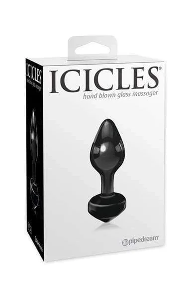 Icicles Glass Butt Plug No 44 - Clear