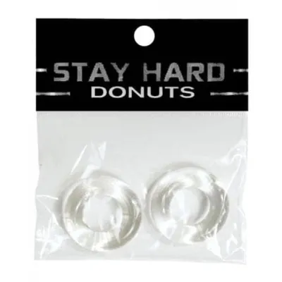 Stay Hard Donuts 2 Pack Clear
