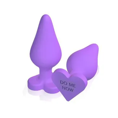 Naughty Candy Heart Do Me Now Purple