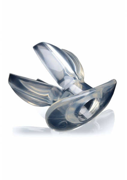 Clawed Expanding Clear Dilator - Anal Butt Plug