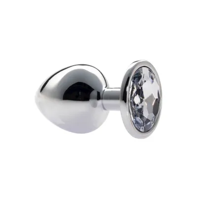 Kink Range Alloy Gem Butt Plug 3 7 Inch