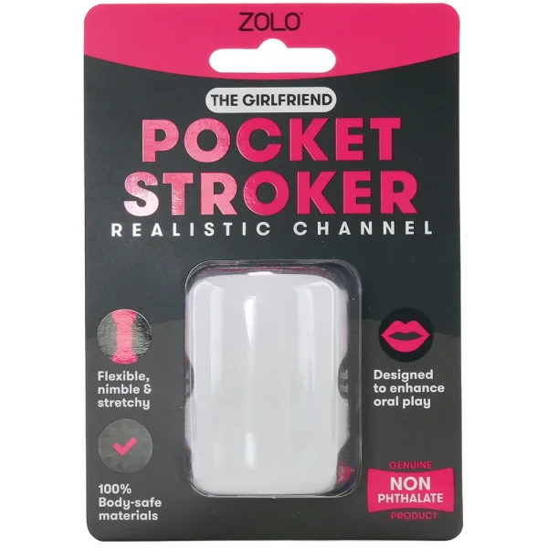 ZOLO Girlfriend Realistic Channel Pocket Stroker Penis Masturbator
