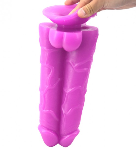 10'' Siamese Twins Cock