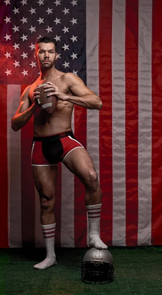 Men's Lingerie - Retro Sport Panel Short - Medium