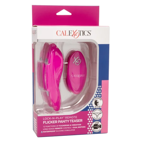 Calexotics Lock-n-Play Remote Flicker Panty Teaser