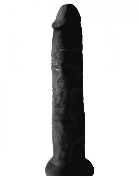 King Cock 13" Dildo - Black — image 4 of 6