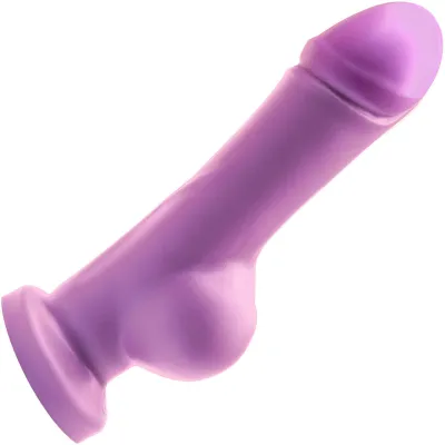 Destiny Super Soft Silicone Dildo by Tantus Purple Haze