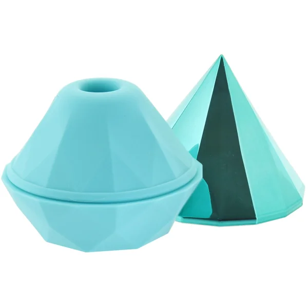 Sugar Pop Jewel Rechargeable Silicone Pressure Wave Clitoral Stimulator - Teal