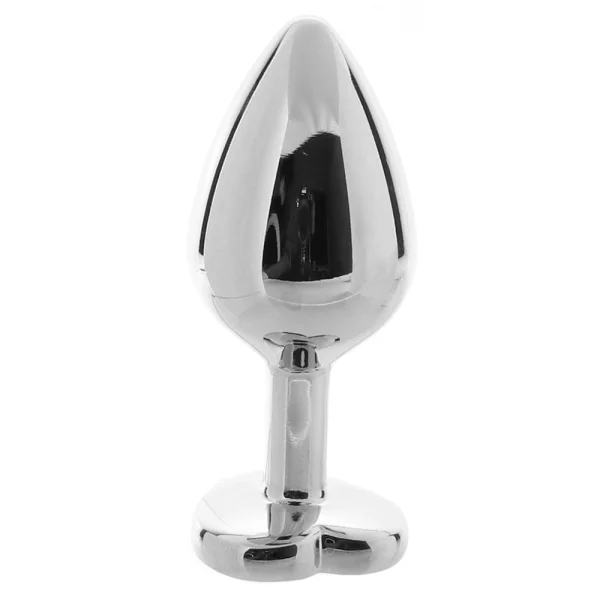 Adam & Eve Small Red Heart Gem Anal Plug