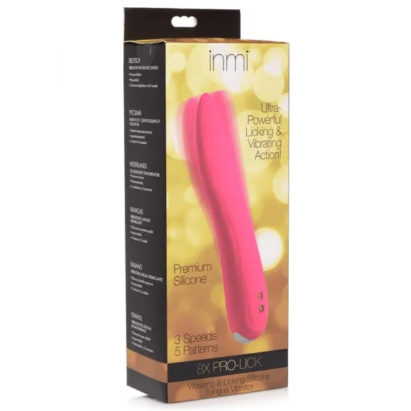 8X Pro-Lick Vibrating & Licking Tongue Vibrator