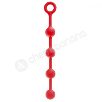 O Beads Red 13 Anal Beads