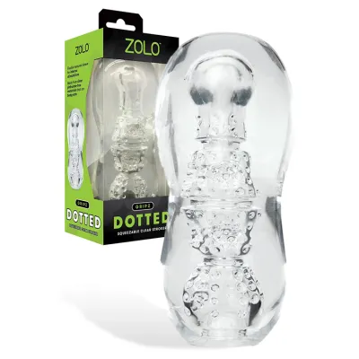 ZOLO Gripz Dotted 6 Textured Masturbator Sleeve