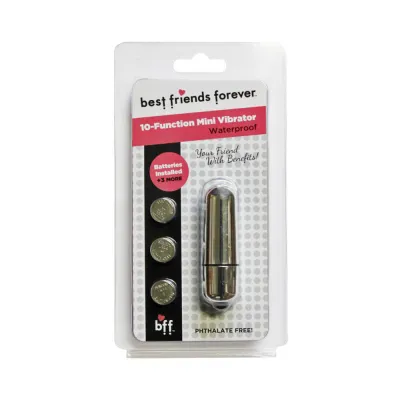 Bff Waterproof Friends W benefits Bullet Silver 6cm