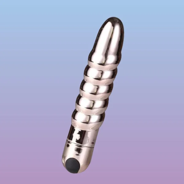 Maia Lola Rechargeable Super Charged Twisty Bullet Vibrator - Gold Rose