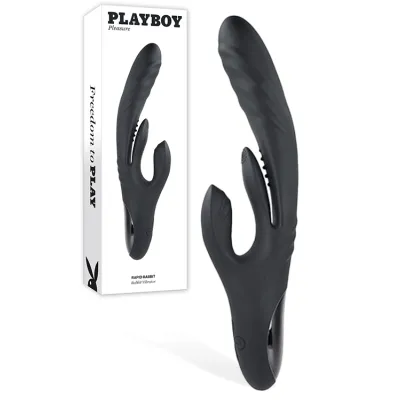 Playboy Rapid Rabbit 9 2 Thrusting Rabbit Vibrator