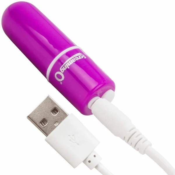 Charged CombO Kit #1 Silicone Cock Ring & Fingertip Sleeve By Screaming O - Purple