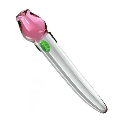 Blooming Vishnu Glass Wand