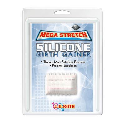 Silicone Girth Gainer Clear Clear