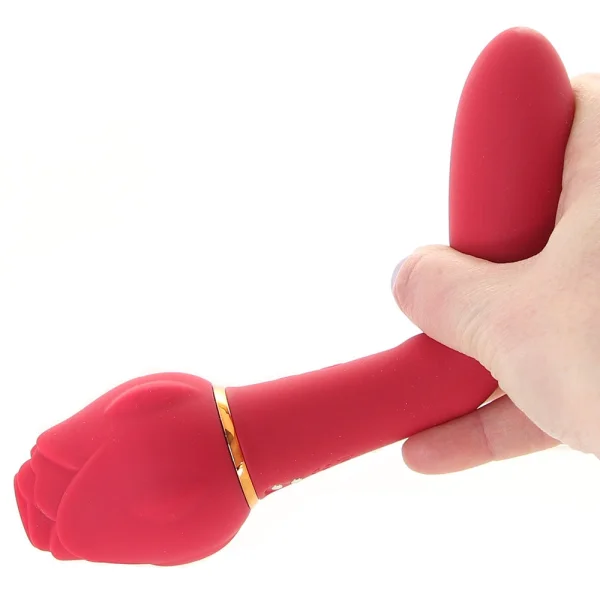 Bloomgasm Sweet Heart Suction Rose and Vibrator