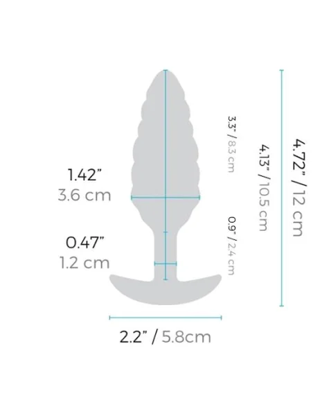 Bump Texture Plug  - 5 Inch