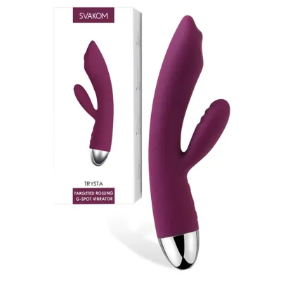 Svakom Trysta 7 5 G Spot Rabbit Vibrator with Rolling Tip