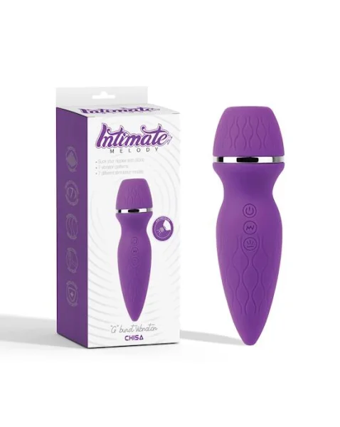 G Burst Vibrator - 5.4 Inch - Purple