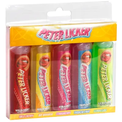 Peter Licker 1 oz Bottle Asst Flavors Pack of 5