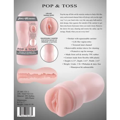 Pop Toss Pocket Pussy