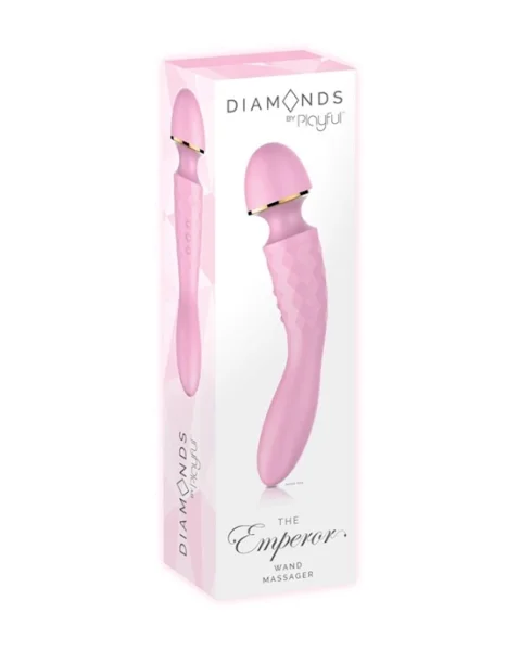 Diamonds - The Emperor Wand Massager (Pink)