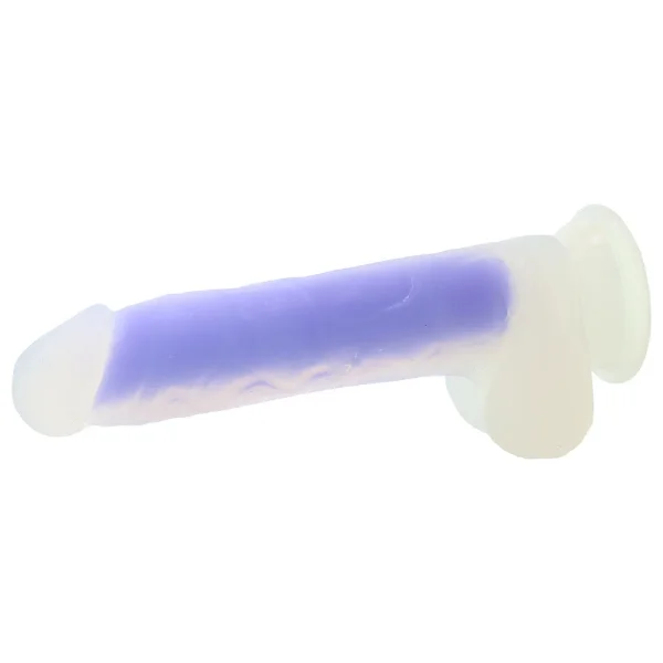 Evolved Luminous Glow in the Dark Dildo, Dual-Density Silicone