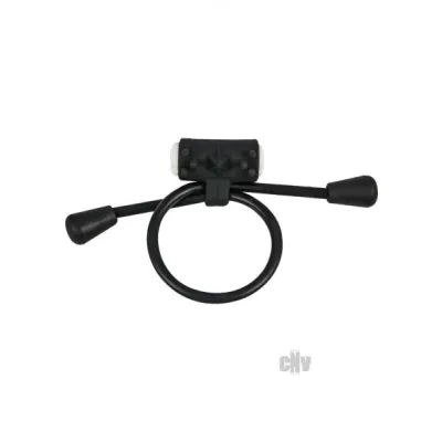 Ram Vibrating Cinch Ring Black