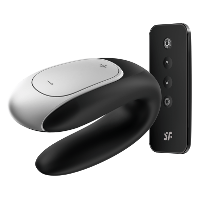 Satisfyer Double Fun App Enabled Wearable Couples Vibrator with Remote Control