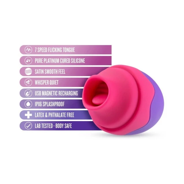 Aria - Flutter Tongue - Purple