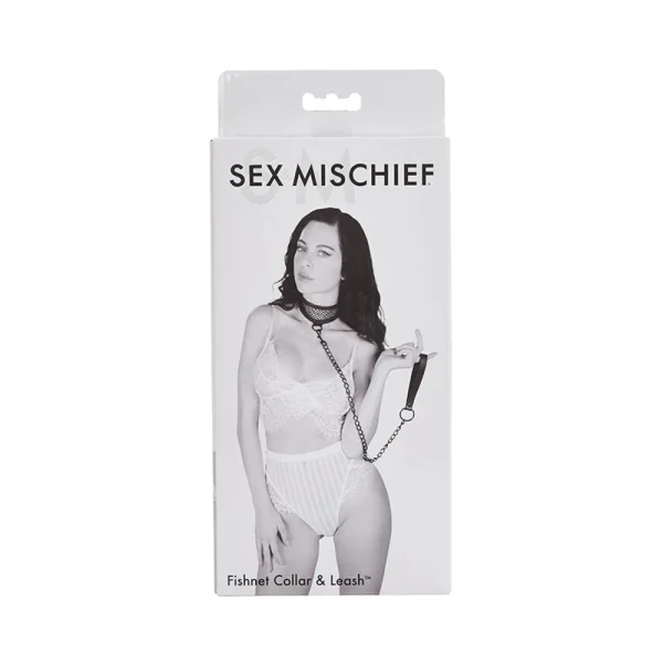 S&m Fishnet Collar And Leash — image 8 of 8