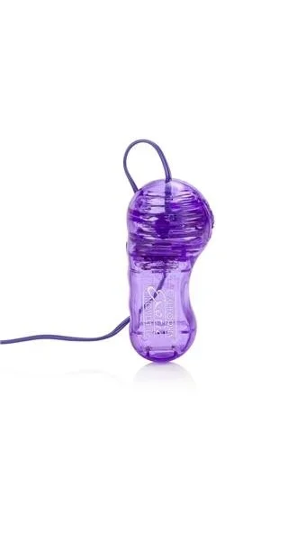 Vibrating Turbo Suction Tongue Stimulator Purple
