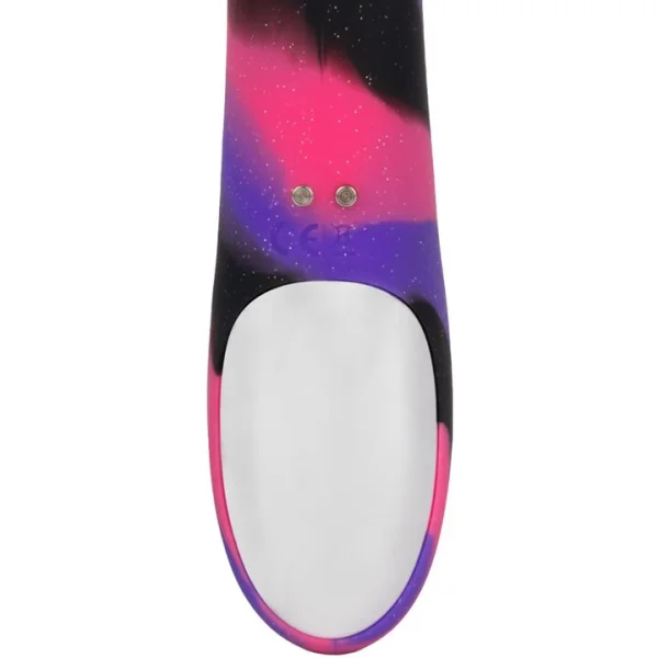 Bondara Galaxy Glitter Silicone 10 Function Rabbit Vibrator — image 5 of 6
