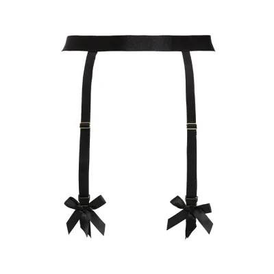 Dita Von Teese Von Follies Beau Teese Black Suspender Garter Belt