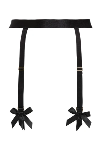 Dita Von Teese Von Follies Beau Teese Black Suspender Garter Belt